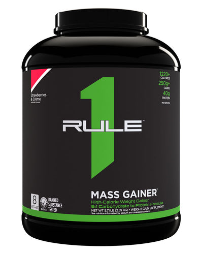 RULE 1 MASS GAINER 12LBS CHOCOLATE FUDGE (BAG)