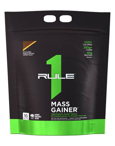 RULE 1 MASS GAINER 12LBS CHOCOLATE FUDGE (BAG)