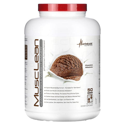 METABOLIC MUSCLE - LEAN MUSCLE WEIGHT GAINER 5LBS CHOCOLATE