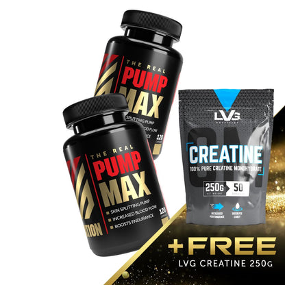 2x RS Nutrition - Pump Max + FREE 250g CREATINE