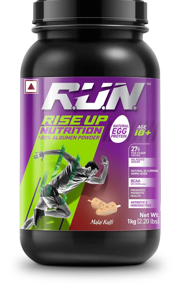 RISE UP NUTRITION ALBUMEN 1KG - MALAI KULFI