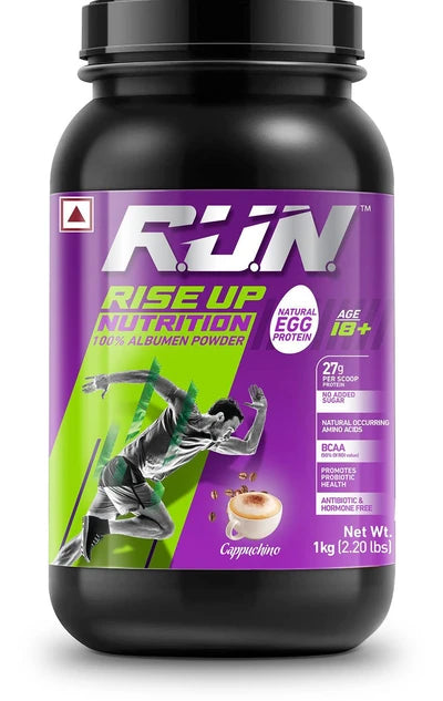 RISE UP NUTRITION ALBUMEN 1KG - CAPPUCCINO