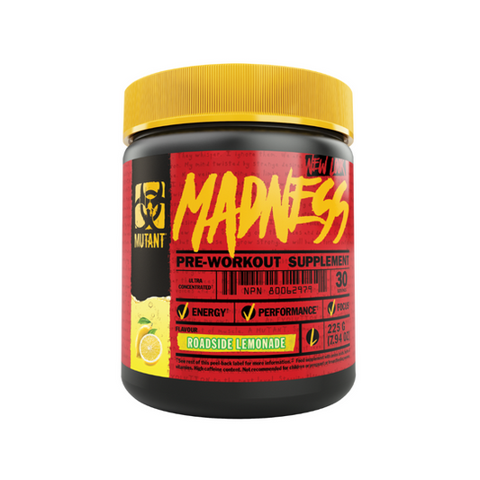 MUTANT MADNESS PRE-WORKOUT 225G - ROADSIDE LEMONADE