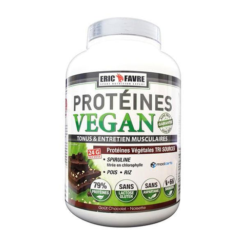 ERIC FAVRE VEGAN PROTEIN 750G CHOCOLATE HAZELNUT