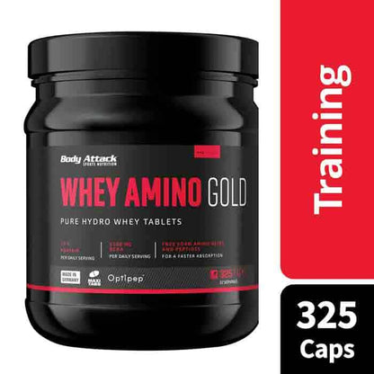 BODY ATTACK WHEY AMINO GOLD 325 TABS