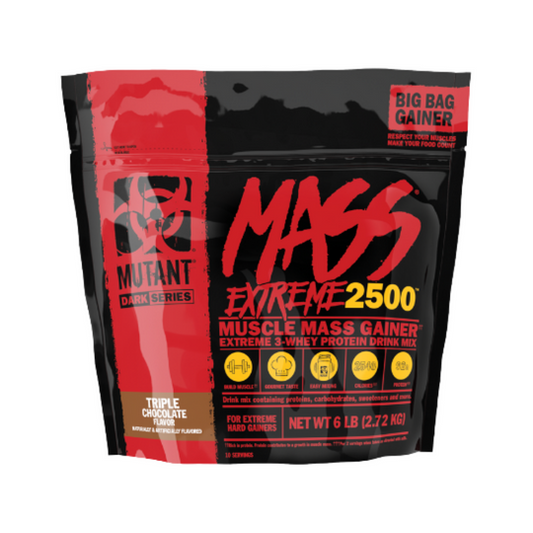 MUTANT MASS EXTREME 2500 5.45KG(12LBS) -  Triple Chocolate