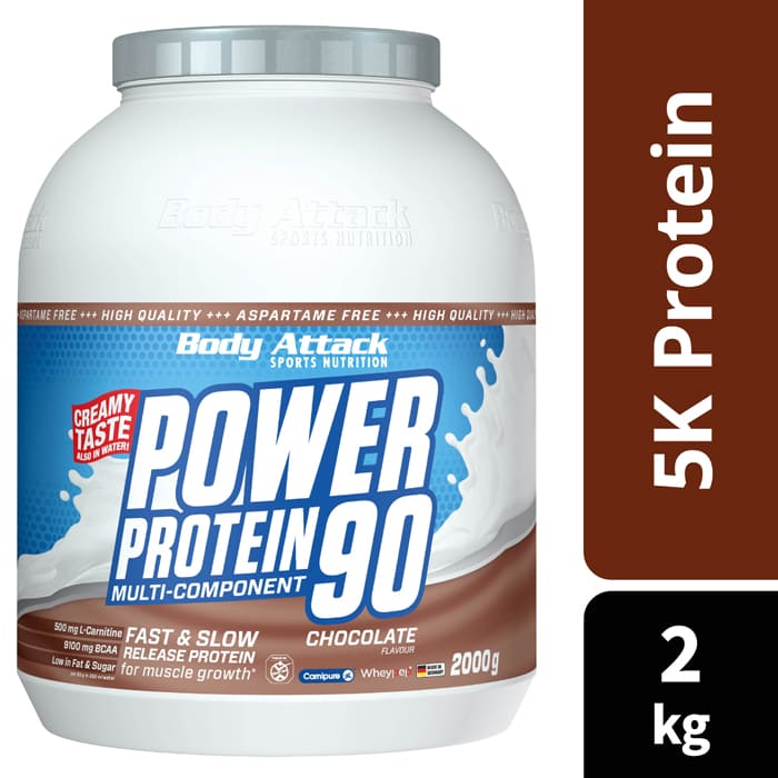 BODY ATTACK POWER PROTEIN90 - 2KG- CHOCOLATE