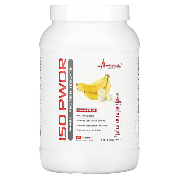 METABOLIC ISOWHEY WPI 3.04LBS - BANANA