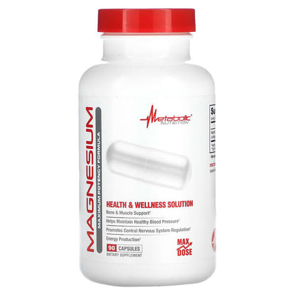 METABOLIC MAGNESIUM MAXIMUM POTENCY FORMULA 90CAPS