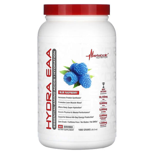 METABOLIC NUTRITION HYDRA EAA 1KG - BLUE RASPBERRY