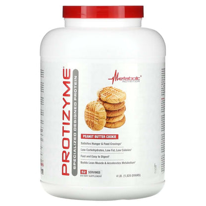 METABOLIC PROTIZYME 4LBS PEANUT BUTTER COOKIE