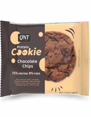 QNT PROTEIN COOKIE 60G CHOCOLATE CHIPS