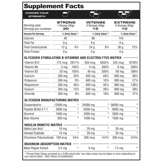 METABOLIC GLYCOLOAD 600G LEMONADE