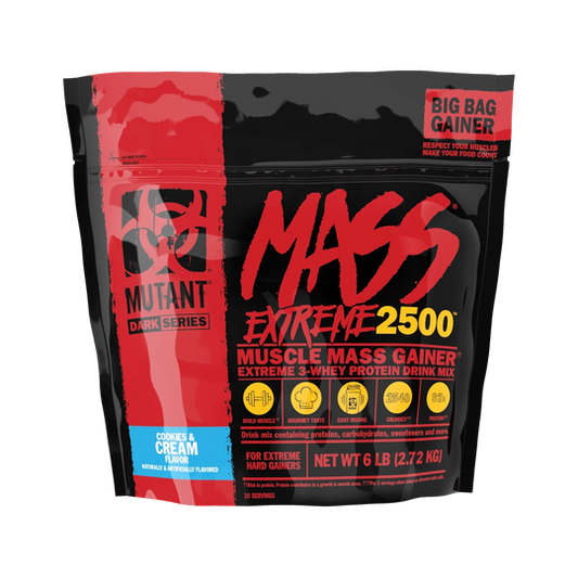 MUTANT MASS EXTREME 2500 5.45KG(12LBS) - COOKIES N CREAM