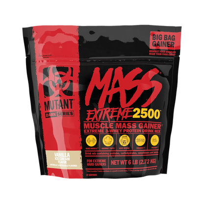 MUTANT MASS EXTREME 2500 2.72KG (6LBS) - VANILLA ICECREAM