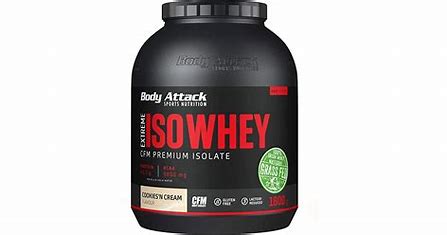 BODY ATTACK EXTREME ISOWHEY - 1.8KG- COOKIES 'N' CREAM