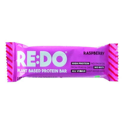 REDO - PLANT BASED PROTEIN BAR - RASPBERRY