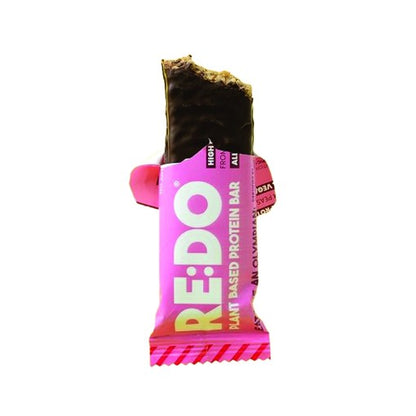 REDO - PLANT BASED PROTEIN BAR - RASPBERRY