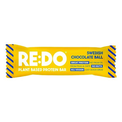 REDO- PLANT BASED PROTEIN BAR - SWEDISH CHCOCLATE BALL