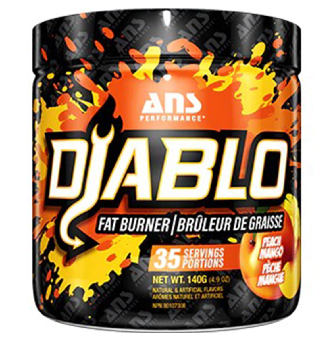 ANS Diablo V3 Thermogenic 140G - Peach Mango