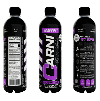 l carnitine 4500 how to use Muscle Core L-Carnitine Liquid 4500mg 89ml, Energy and Fat Metabolism Support, 12 Bottles Carnimax L-Carnitine Mixed Berry