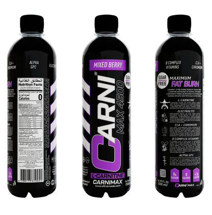 Carnimax 4500 L-Carnitine Bottle Zero Sugar