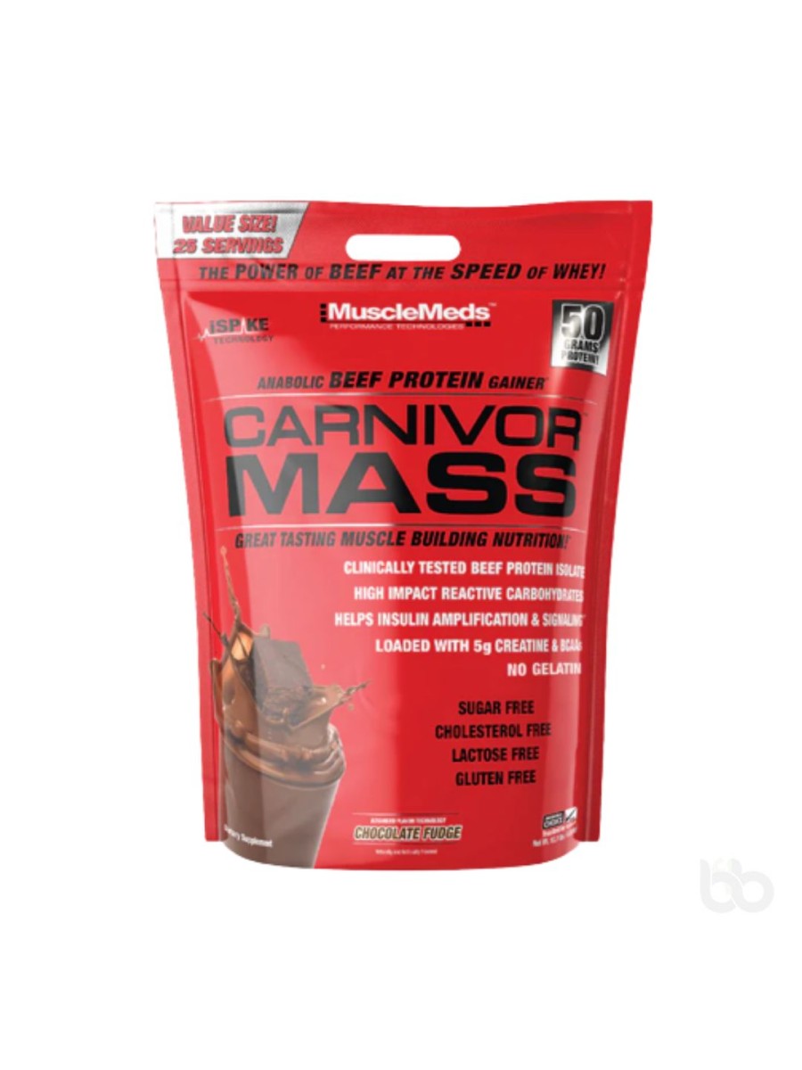 M.MEDS CARNIVOR MASS VANILLA CARAMEL 10.7LB(BAG)