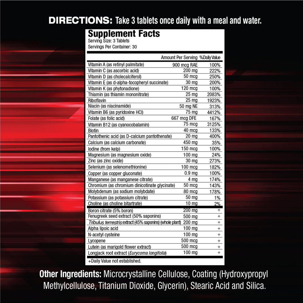 MUSCLE MEDS VITAMIN T 90 TABS