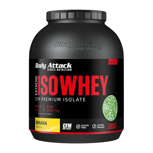 BODY ATTACK EXTREME ISOWHEY - 1.8KG- BANANA