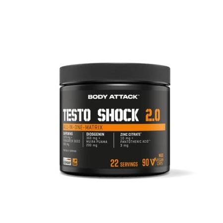 BODY ATTACK TESTO SHOCK 2.0 -90CAPS