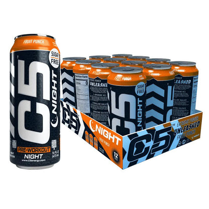 C5 NIGHT ENERGY DRINK 473ML - FRUIT PUNCH