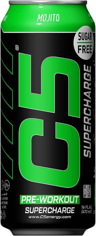 C5 SUPERCHARGE ENERGY DRINK 473ML - MOJITO