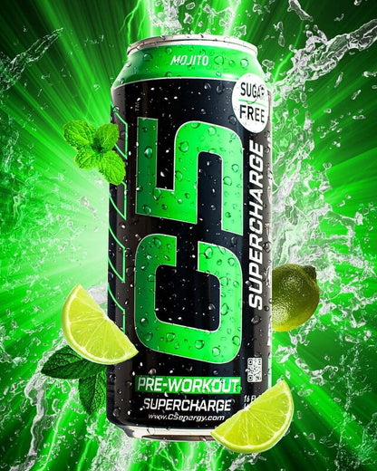 C5 SUPERCHARGE ENERGY DRINK 473ML - MOJITO