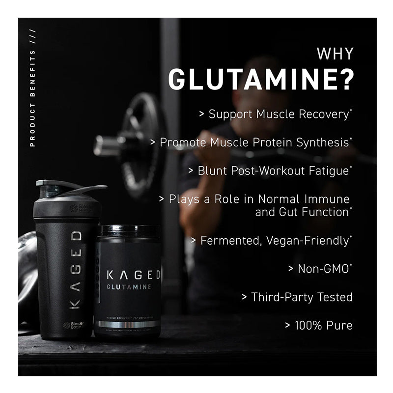 KAGED M. GLUTAMINE 500G UNFLAVORED