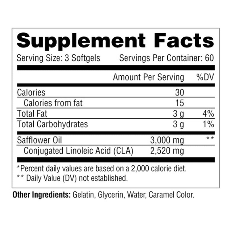 METABOLIC CLA 3000 ULTRA COLD PRESSED 90 CAPS