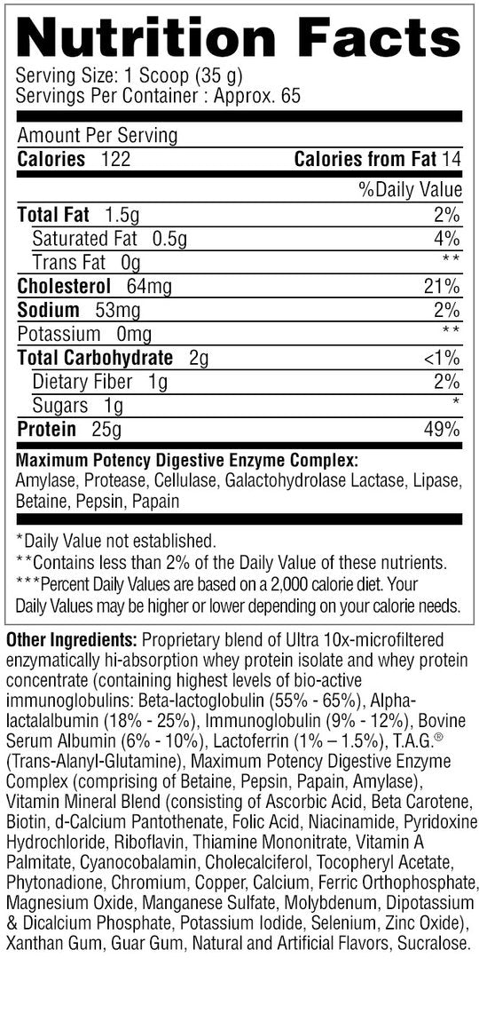 METABOLIC PROTIZYME 4LBS  CHOCOLATE CAKE