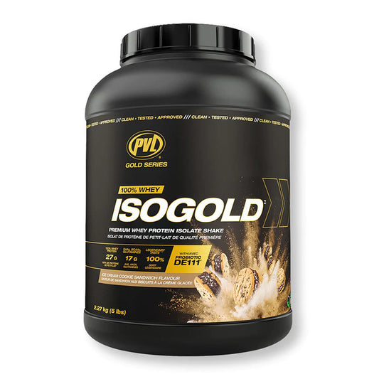 PVL GOLD SERIES 100% WHEY ISO GOLD 2.27KG - ICECREAM COOKIE SANDWICH