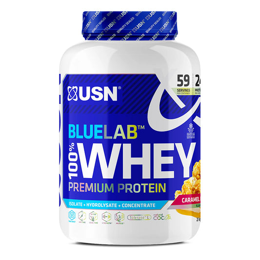 USN BLUE LAB WHEY CARAMEL POPCORN