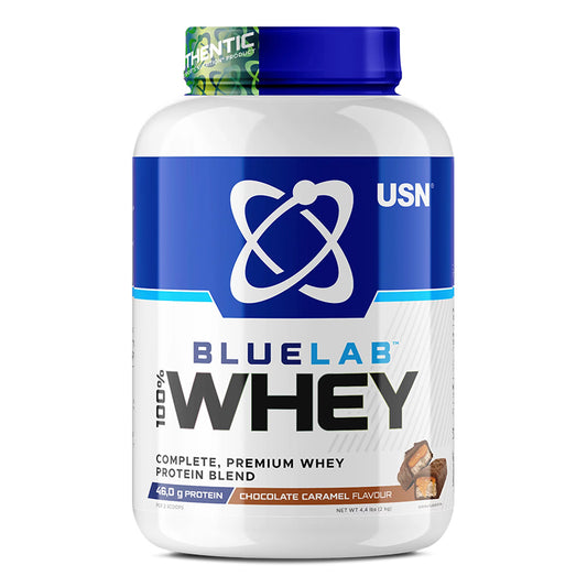 USN BLUE LAB 100% WHEY 2KG CARAMEL CHOCOLATE